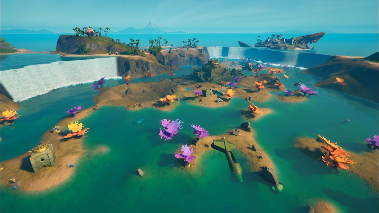 Fortnite Coral Castle tour (Destroyed)
