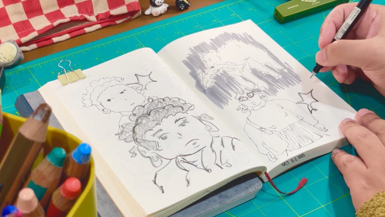 Sketchbook Practice ✸ Day 1