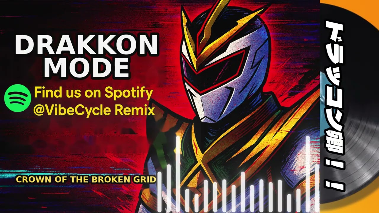 LORD DRAKKON MODE | Fast Heavy Metal Techno (Crown of the Broken Grid) | Power Rangers Inspired