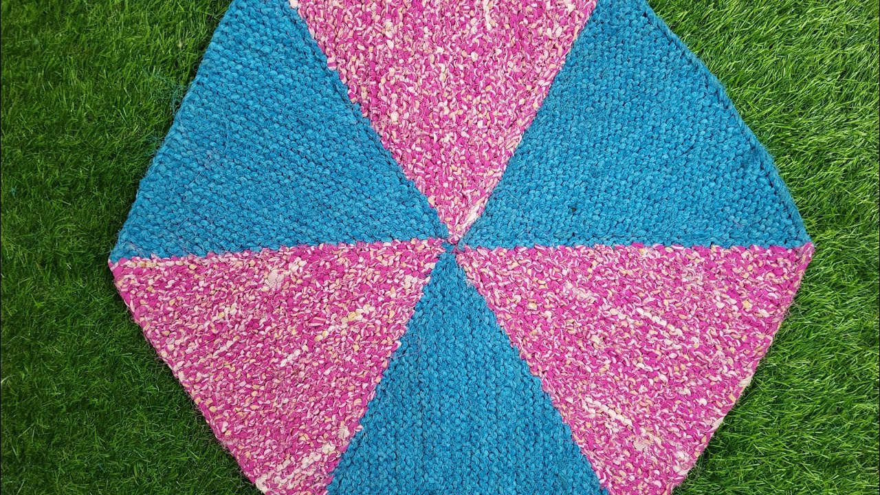 New design big doormat easy way | नया पायदान बनाए बिल्कुल आसान तरीके से #doormat #diy