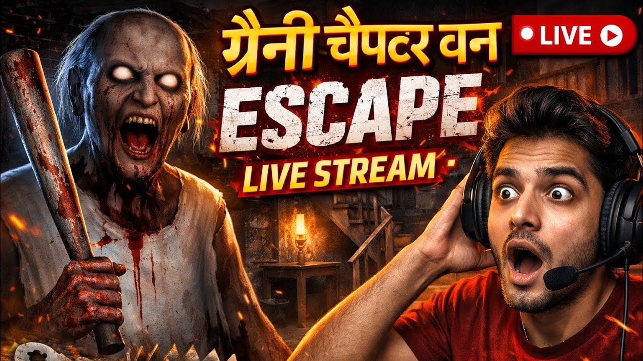 Granny Live! Intense 🔥Escape Room Gameplay || Granny Jumpscares! ||granny legacy #granny​ #live​