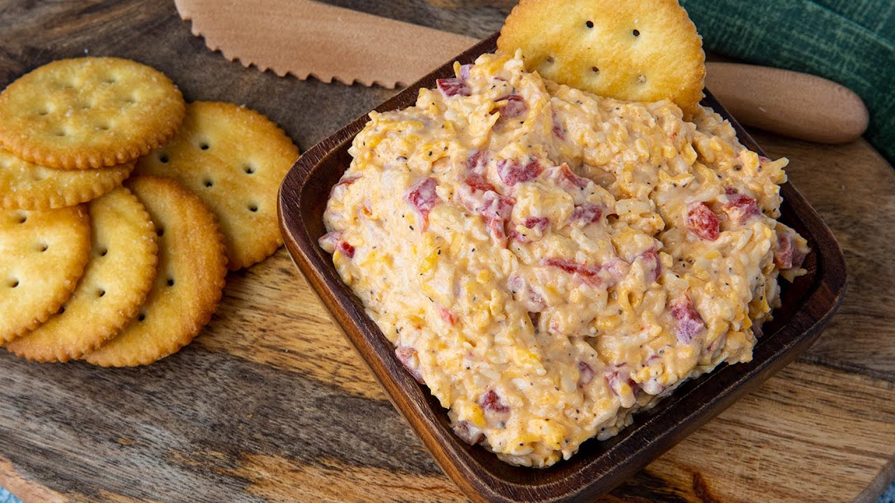 Creamy Pimento Cheese - the Perfect Southern Cheese Dip!