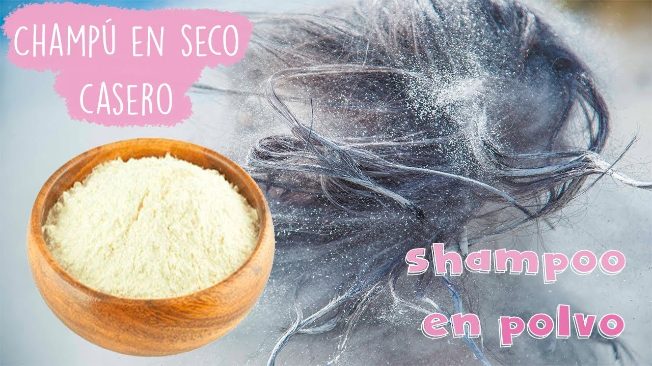 Cómo hacer champú en seco casero (en polvo)