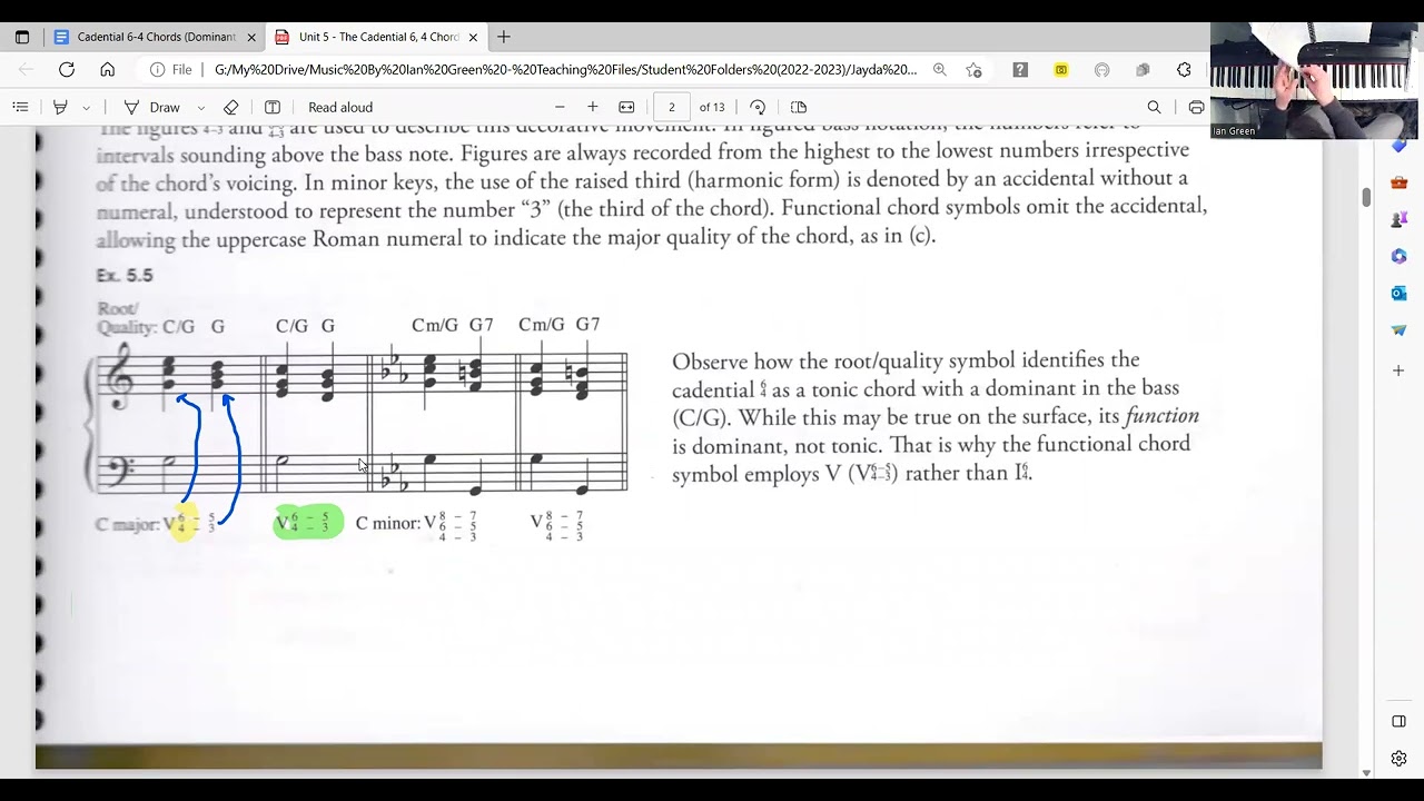 Unit 5 - Cadential 6-4 Progression