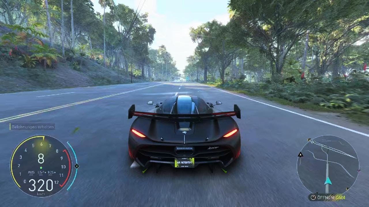Koenigsegg jesko insane run