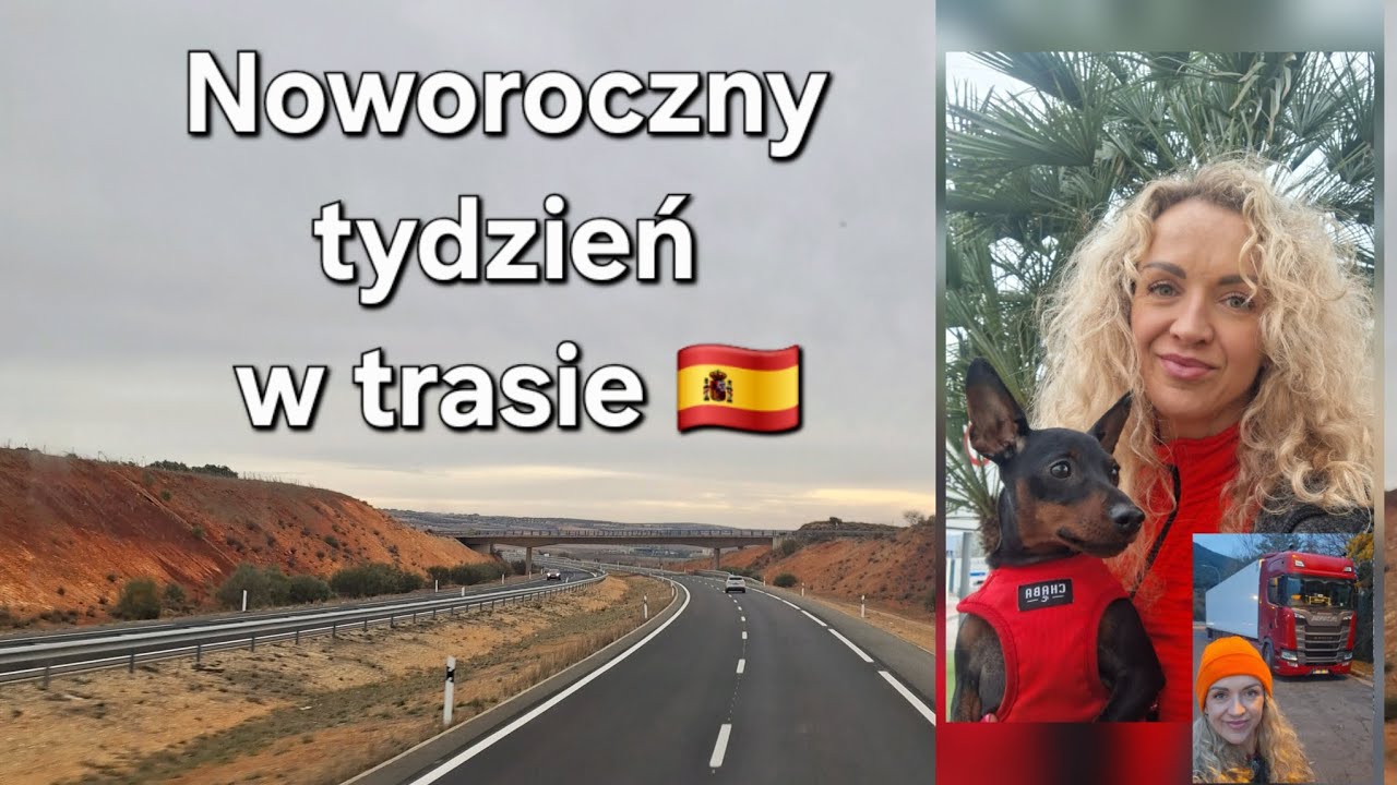 Noworoczny tydzień w trasie 🐒 | Hiszpania w podwójnej i pies
