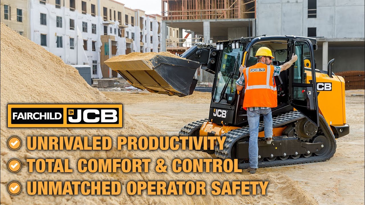 JCB Teleskid 3TS-8T | The World's Only Telescopic Skid Steer