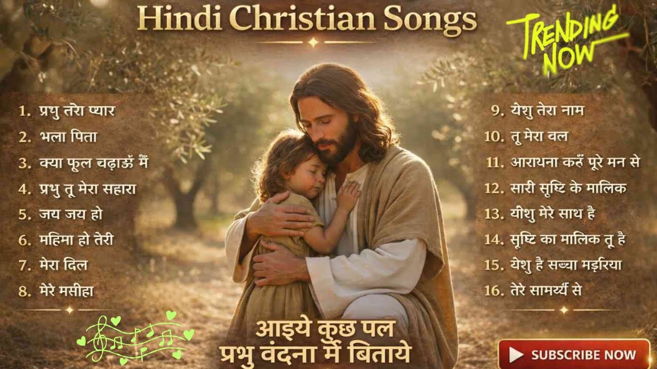 मधुर वचन तेरा - Non Stop Trending Hindi Christian Songs | Worship Songs | Bible song #jesuschrist