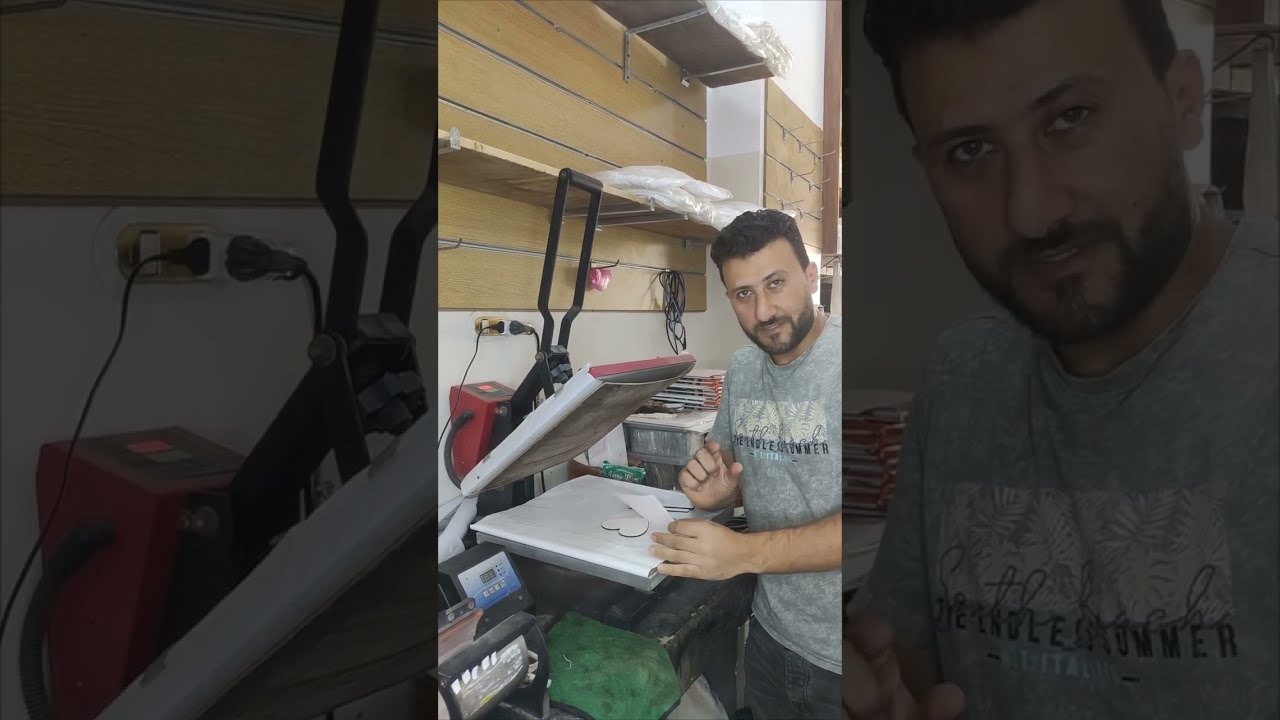 تعليم الطباعه للمبتدئين الطباعه على خشب سبلميشن 