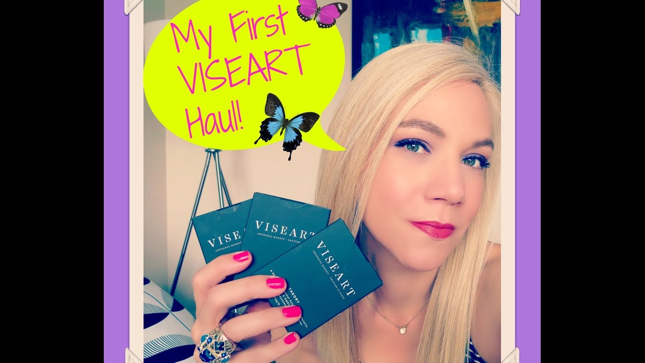 New VISEART Theory Palettes Haul! First Impressions & Swatches