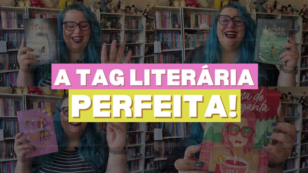A TAG LITER&Aacute;RIA PERFEITA! ✨
