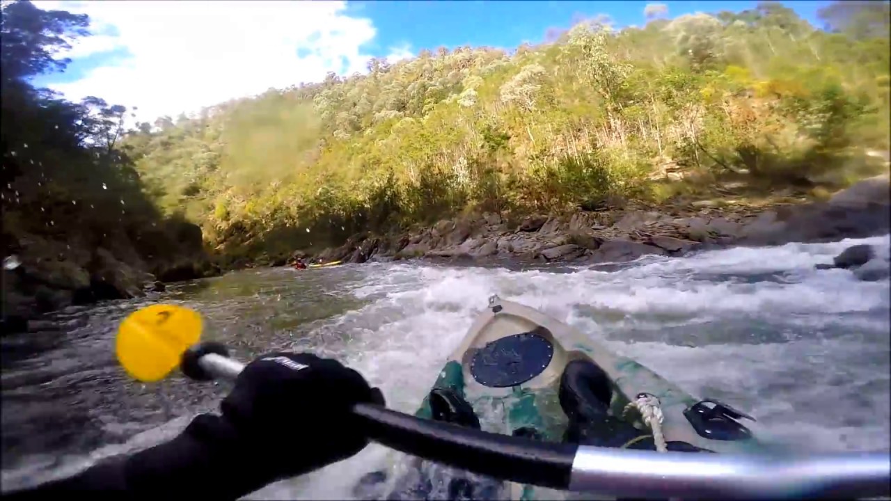 Kayak trip from Bruntons Bridge to Cowwarr Weir 2017