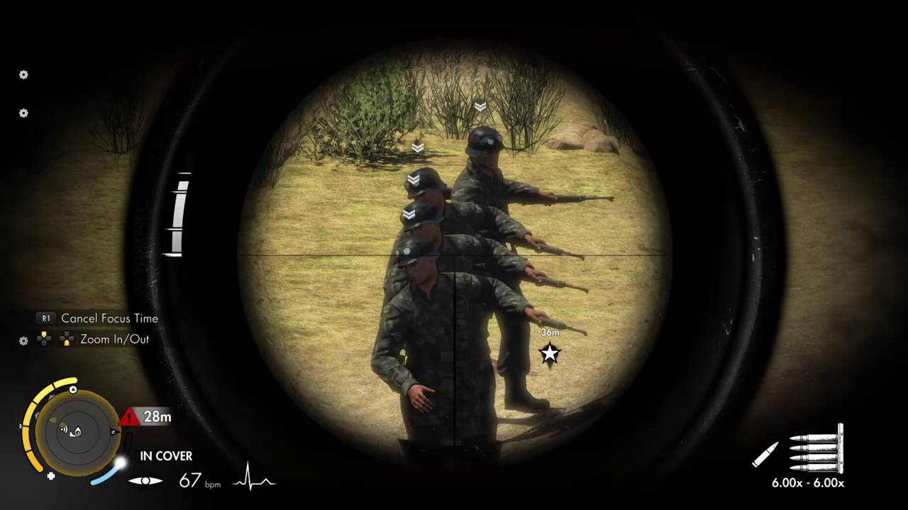 Sniper Elite 3 Ultimate Edition X-ray Elite multi kill