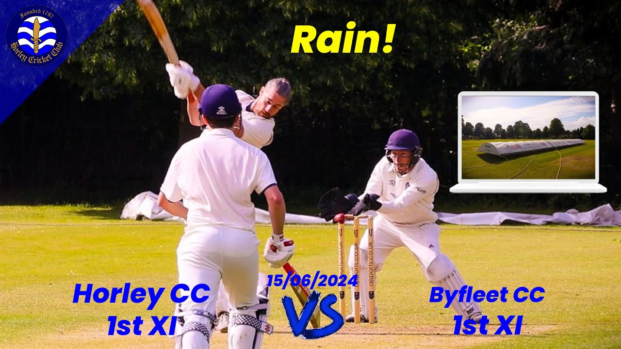 UK Weather ruins exciting cricket match 🤬! Surrey Championship Cricket Highlights Horley v Byfleet