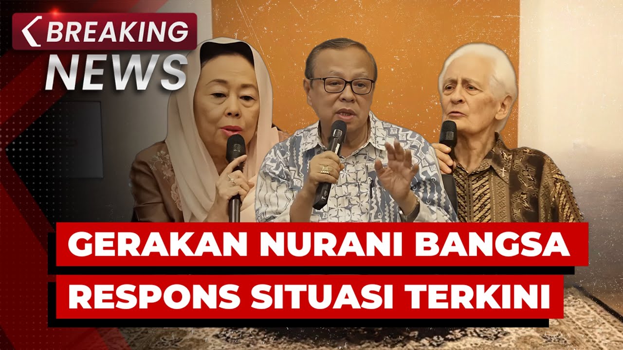 BREAKING NEWS - Konpers Tokoh Bangsa Sinta Wahid hingga Kardinal Suharyo Respons Situasi Terkini