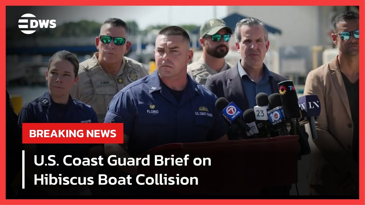 JUST IN: U.S. Coast Guard News Conference on Hibiscus Island Boat Collision | AC15