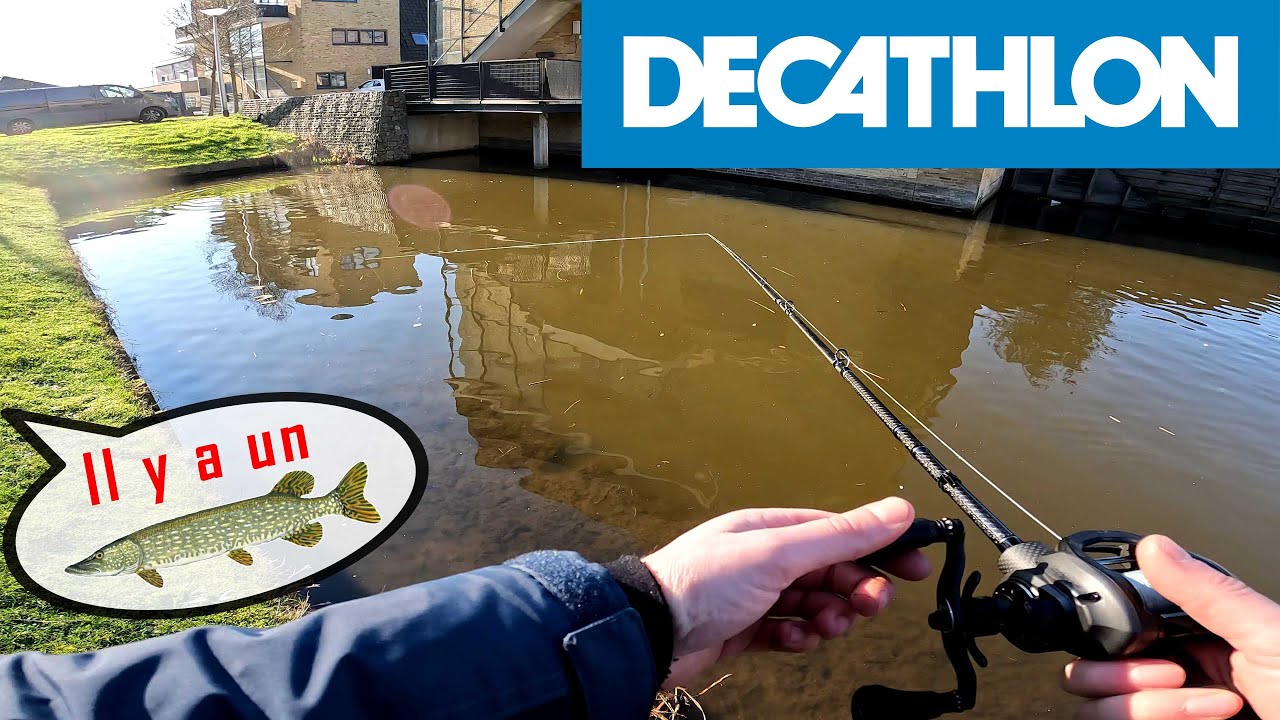 PECHE DU BROCHET AVEC DECATHLON CAPERLAN ( Episode 3 )