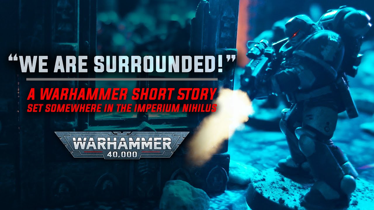 The Iron Hands take on the Death Guard in this Warhammer 40k Short story - SURROUNDED.