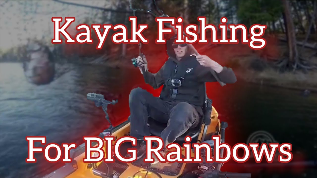 Kayak Fishing BIG Rainbows - South Twin Lake Oregon