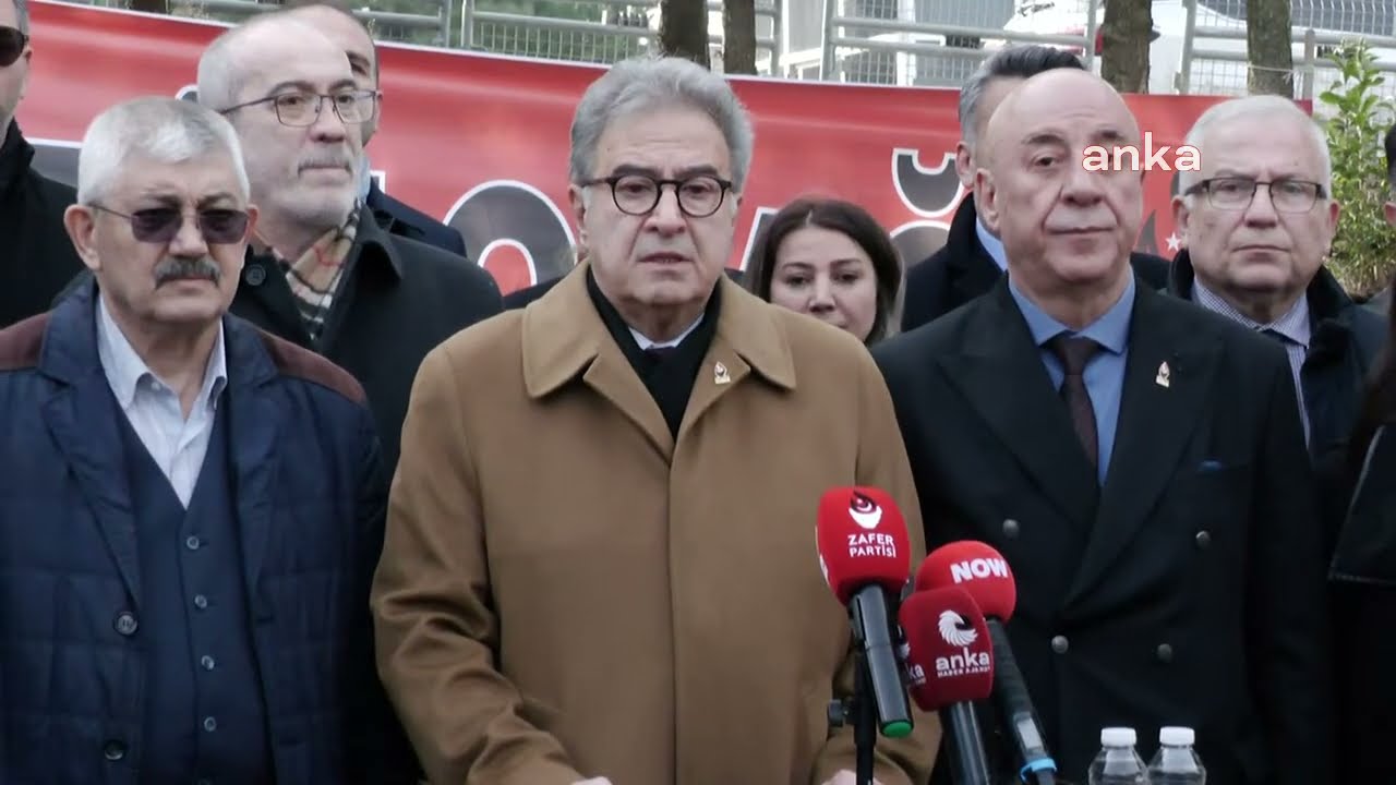 Zafer Partisi Genel Başkan Vekili Mehmet Ali Şehirlioğlu, açıklama yapıyor | İstanbul