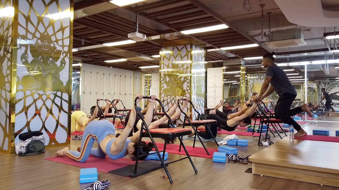 My Advanced Group Yoga  Class Video | Yoga Exercise For Shoulder Flexibility & Upper Back | Yograja