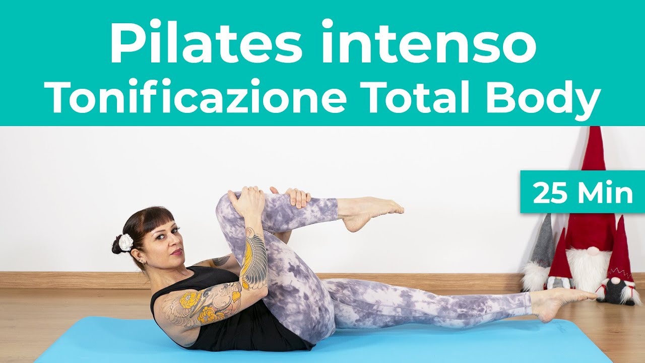 Pilates intenso - Tonificazione Total Body | Pilates a casa | 25 min.