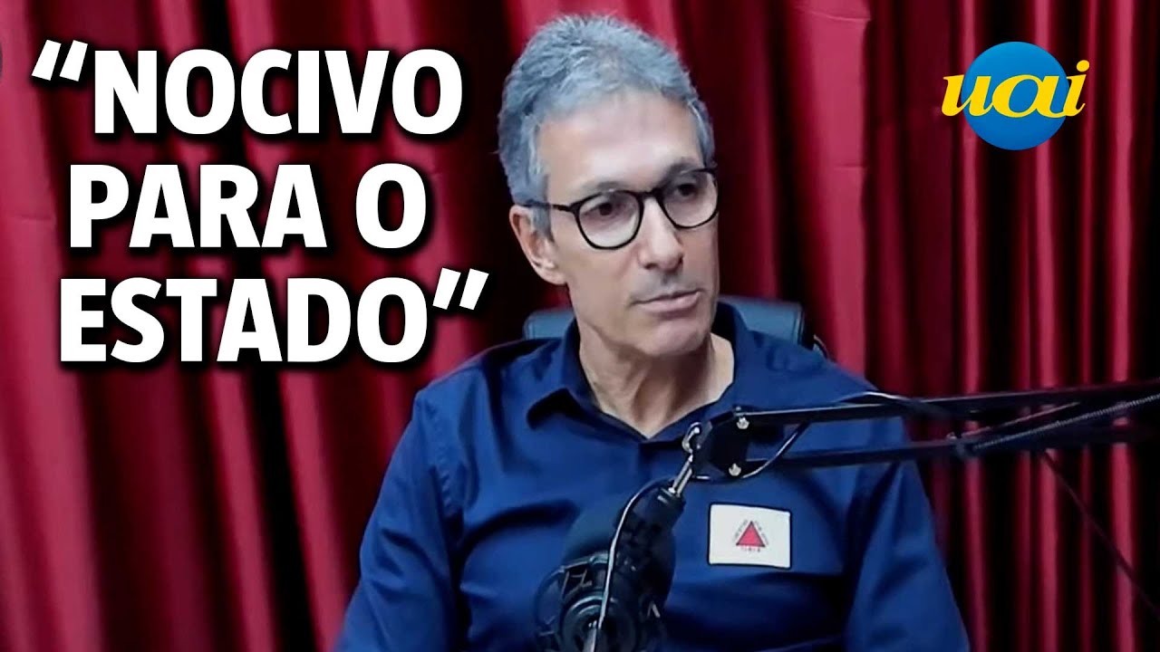Zema diz que Agostinho tem 'plano de poder' e &eacute; 'nocivo' para Minas
