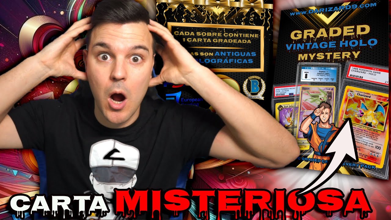 Han Vuelto los MYSTERY packs de Cartas PSA GRADEADAS