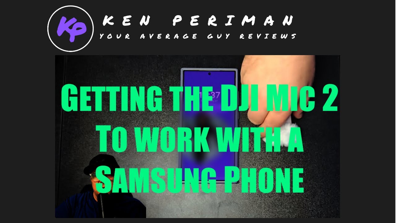 Как использовать DJI Mic 2 с телефоном Samsung
