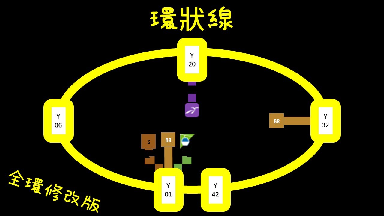台北捷運環狀線未來的廣播模擬 (全環修改版)