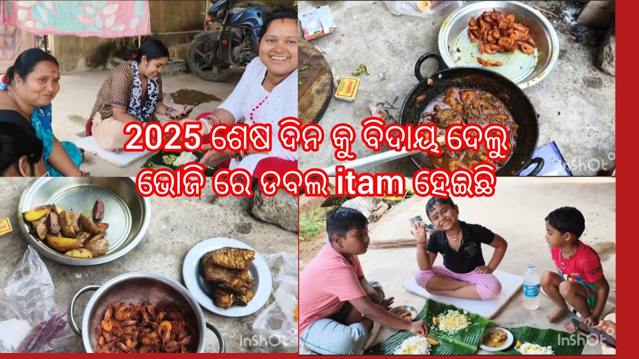 ଆମେ ସମସ୍ତେ 2025 କୁ କେମିତି ବିଦାୟ ଦେଲୁ 🥹😔😯l#odiavlog @LimaBehera-12345 l