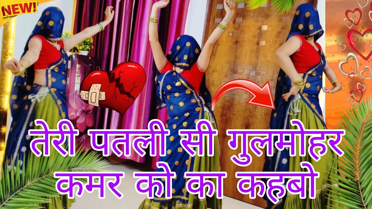 New Trending Dance Video|तेरी पतली सी गुलमोहर कमर को का कहबो #meenageet #tanumeenaalwar 