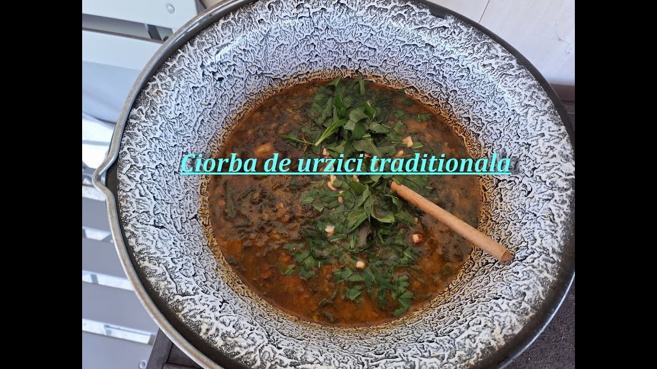 Ciorba de urzici traditionala