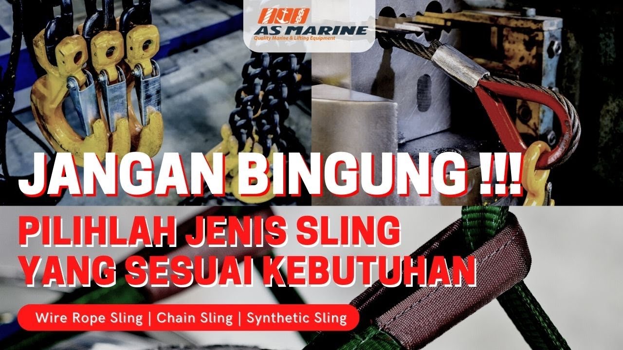 Perbedaan Masing-Masing Jenis Sling - PT Anugrah Sukses Marine