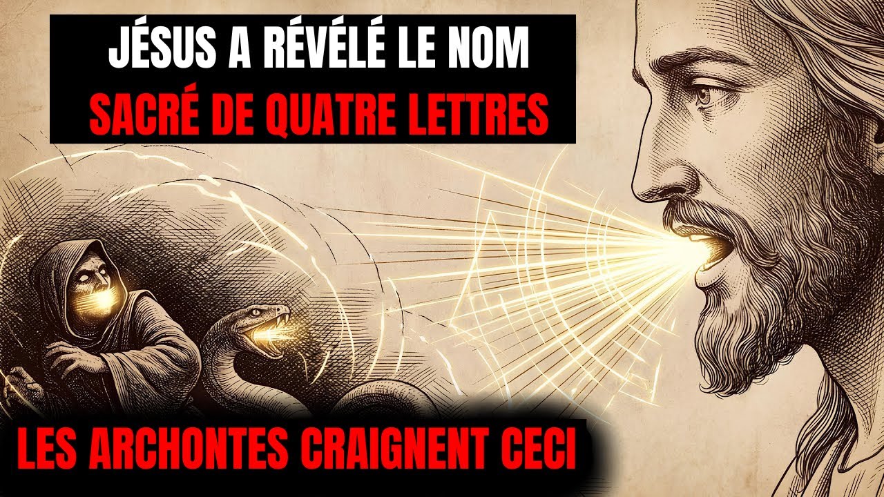 Le Nom de 4 Lettres que Jésus a Donné aux Élus et qui Réduit les Archontes au S— Prononce-le Ce Soir