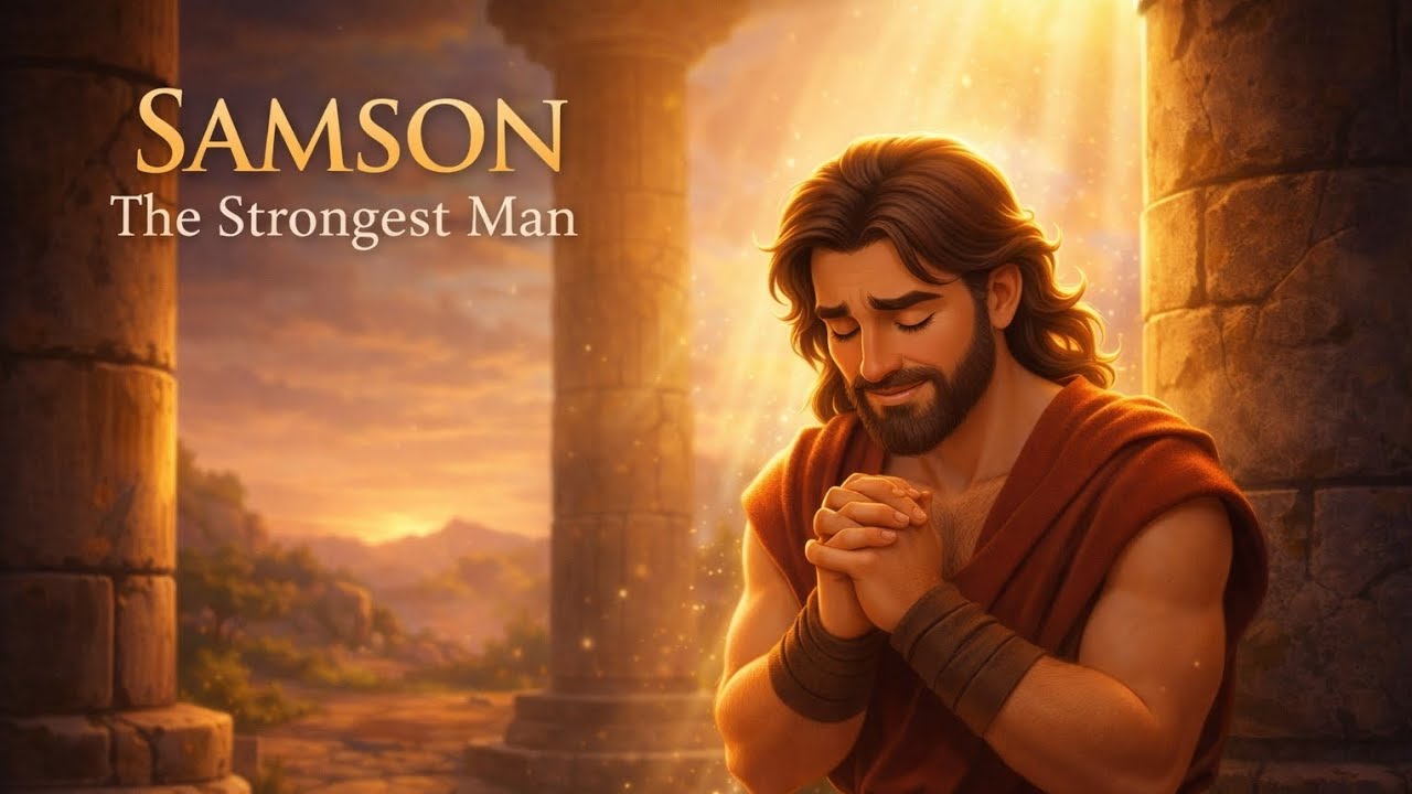 Samson the strongest man in the bible|Animated bible story 