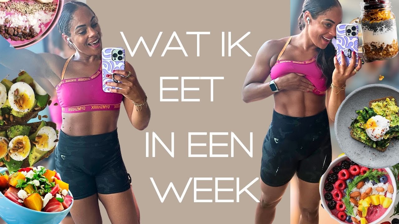 Wat ik EET in een WEEK tijdens DROOGTRAINEN😱🔥|| Denise Anna