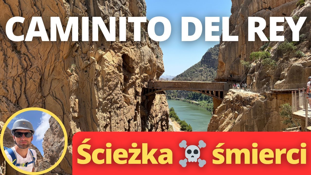 CAMINIITO DEL REY - spacer na wysokości 100 metrów! 😱 Tak wygląda najsłynniejsza ścieżka Hiszpanii