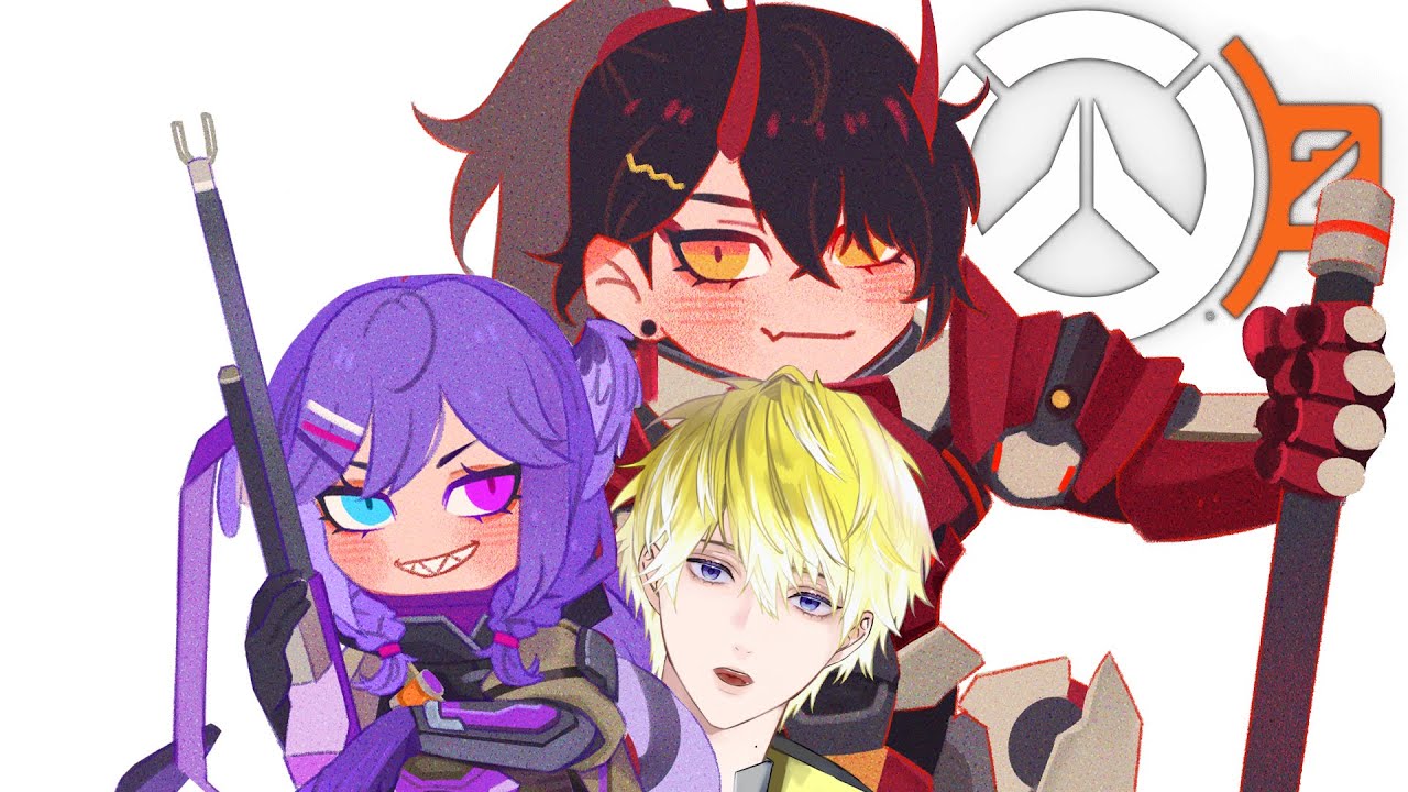 【OVERWATCH 2 VOX POV】sonny was not in the fanart but he is here so i put him in i think it's cute