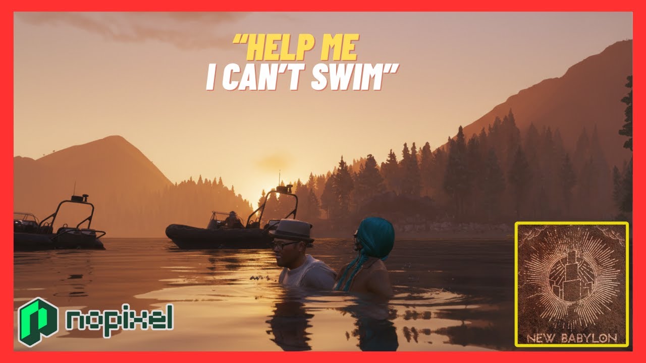 💀 Hubert (Jack) Almost Drowns Learning to Drive Boats From Pirates Sana & Brodee I Nopixel 4.0 GTARP