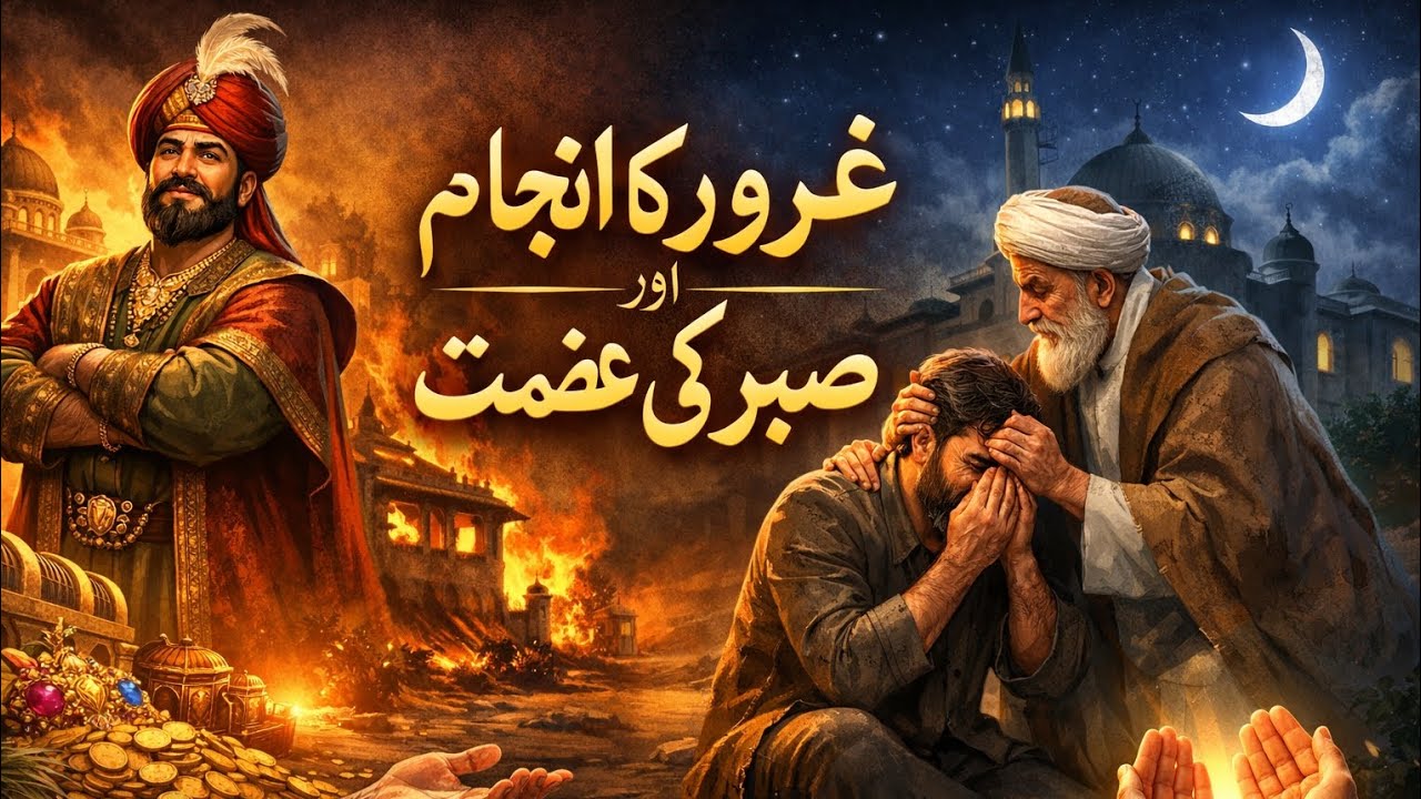 Guroor Ka Anjaam Aur Sabr Ki Azmat #IslamicKahani #SabrAurGuroor #MoralStory #IslamicStories