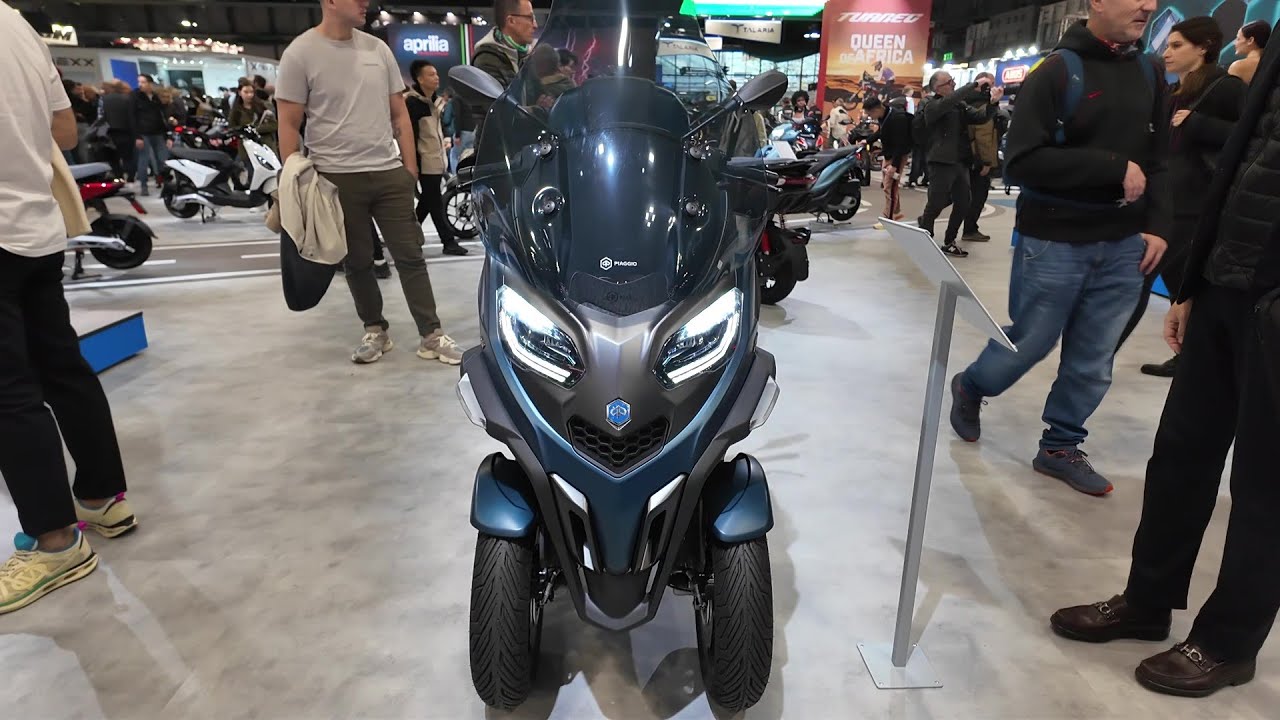 2025 3Wheels PIAGGIO MP3 530  mega scooter at EICMA Italy