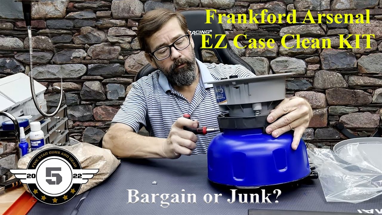 Сборка и обзор набора Frankford Arsenal EZ Case Clean Tumbler Kit, инструмент для перезарядки лат...