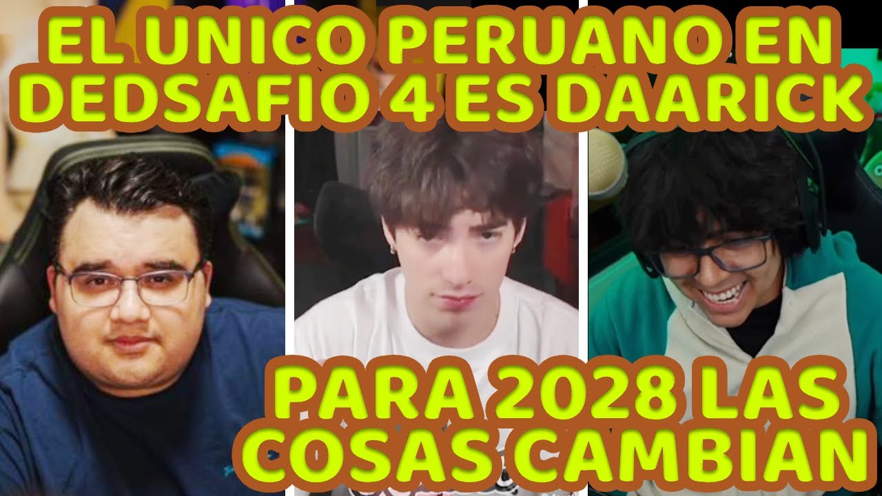 ELDED INVITA A DAARICK A DEDSAFIO 4 Y DAARICK HABLA DE QUE PASARIA