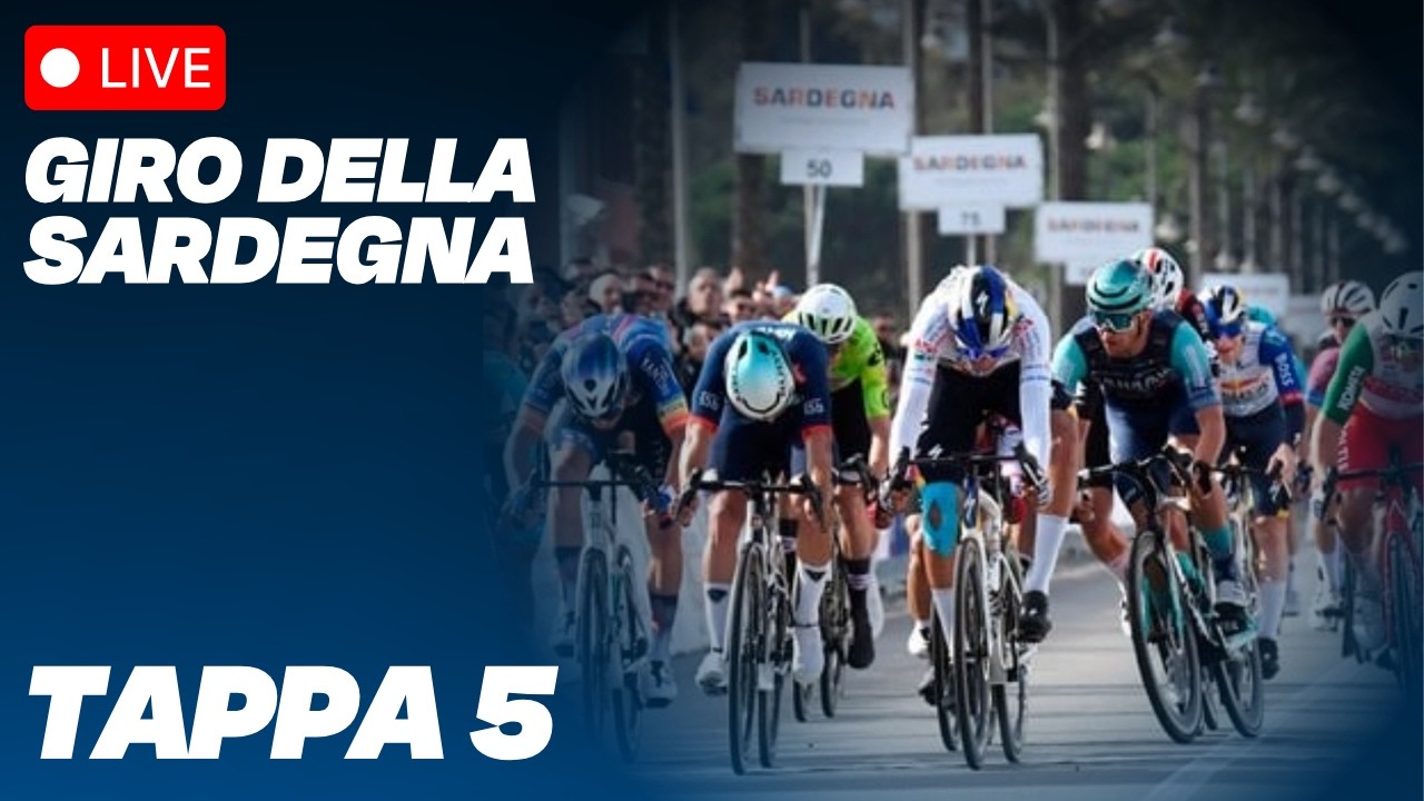 DIRETTA TAPPA 5 Giro di Sardegna 2026 | Coppa Italia delle regioni