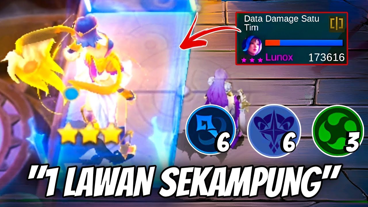 COMBO LUNOX MAGE MODE TITAN ‼️ META OP MAGIC CHESS TERBARU 2024