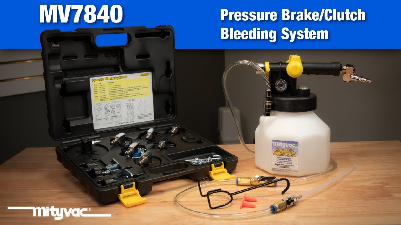 **NEW TOOL** MV7840 Pressure Brake Bleed System