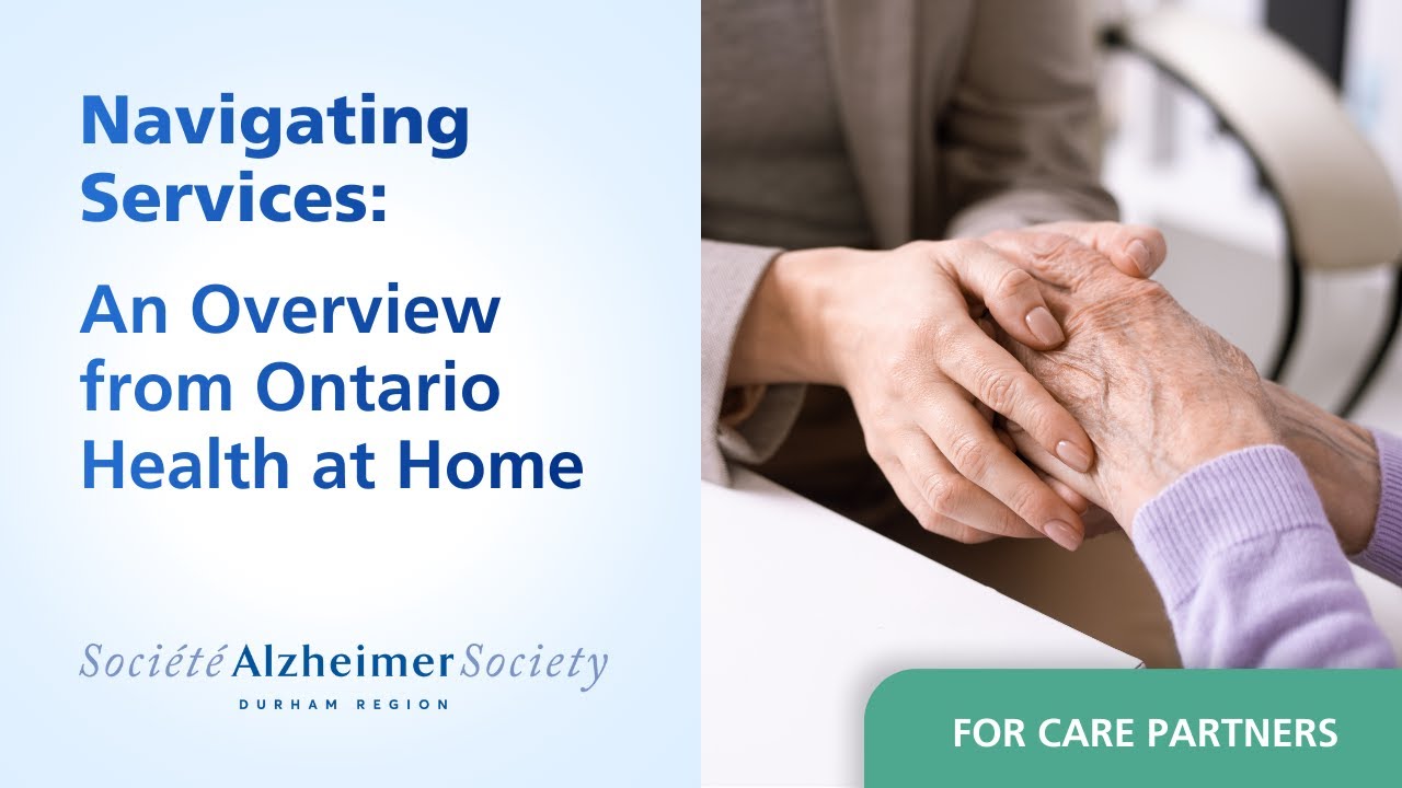 Navigating Services: An Overview from Ontario Health atHome - Virtual Conference - January 15, 2026