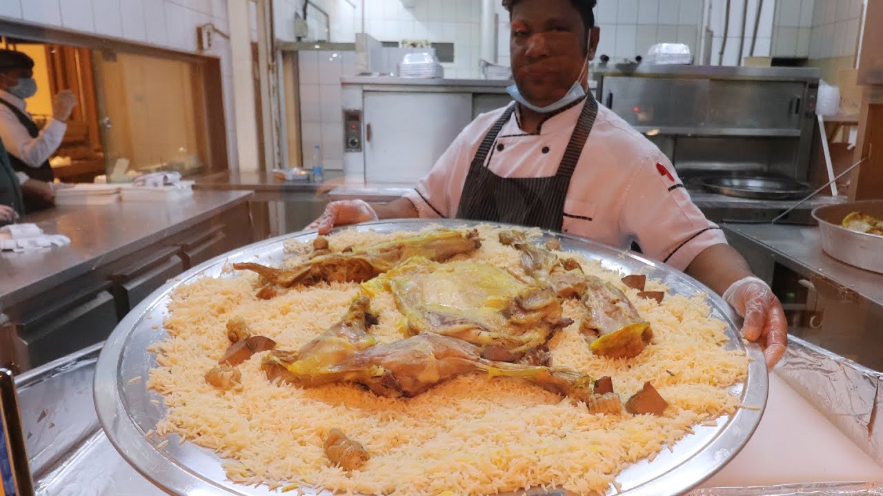 Mutton Mandi l Chicken Madgoot in Mandi House Restaurant Riyadh Saudi Arabia