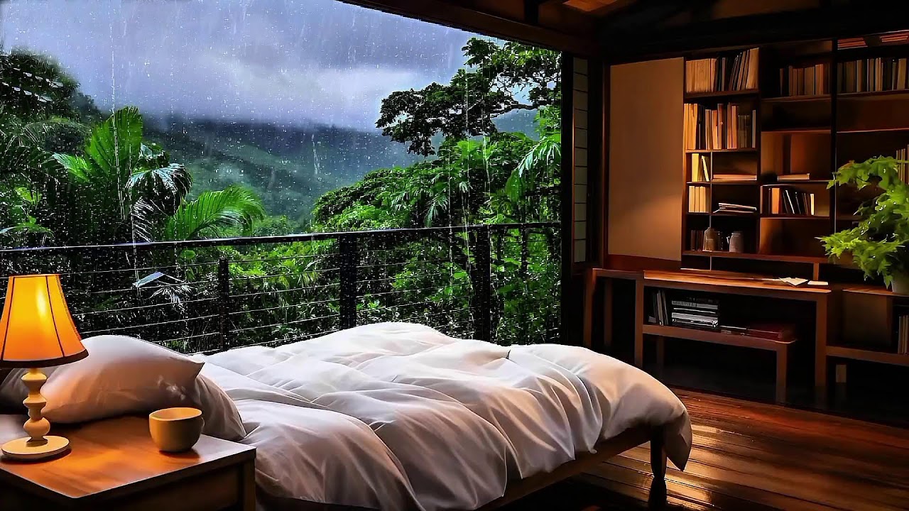 INSTANT SLEEP MODE - Soft Night Music + Insomnia Relief | Rain Sounds for Anxiety